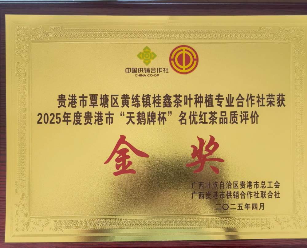 2025年“天鹅牌杯”名优红茶品质评价——金奖